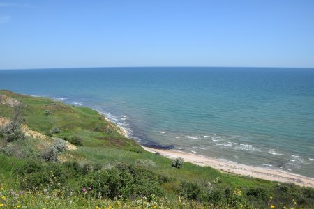 Берег азовского моря